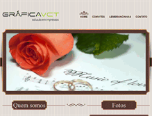 Tablet Screenshot of graficavct.com